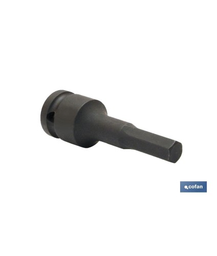 Vaso de impacto Hexagonal de 1/2 | Modelo Macho | Disponible en varias medidas