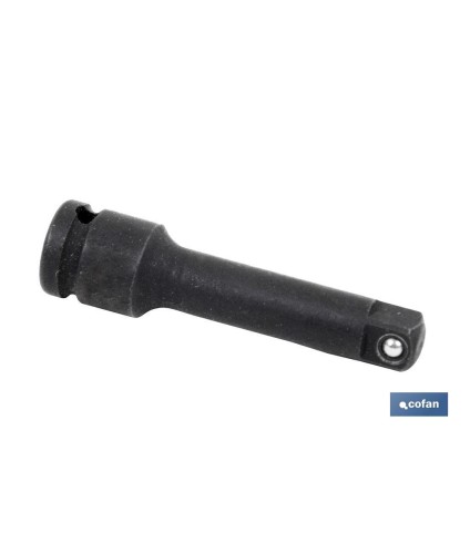 Alargadera de impacto  1/2 | Con longitud de 75, 125 y 250 mm | Prolongador de impacto de 1/2