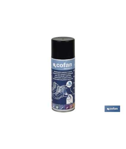Higienizante para calzado | Contenido del Spray de 400 ml |Neutraliza los malos olores con un aroma fresco