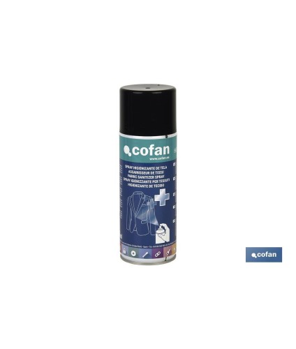Higienizante para Tejidos | Contenido del Spray de 400 ml | Ideal para higienizar todo tipo de textiles y prendas