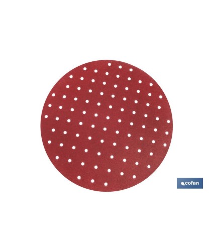 Disco Lija Microperforado con Velcro