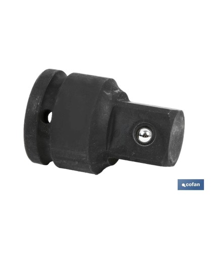 Adaptador de impacto 1 a 3/4| Con cuadradillo macho 3/4 y hembra de 1  | Fabricado especial para herramientas de impacto