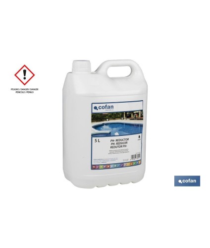 Reductor de PH líquido para piscinas