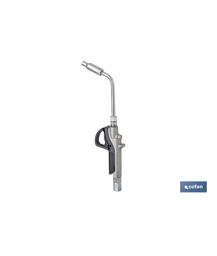 Pistola Lubricante | Boquilla Antigoteo Rígida de 45°| Fabricada en Alumino | Pistola de Gran Precisión