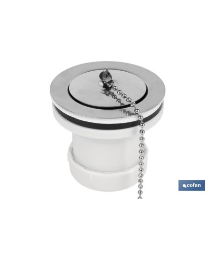Válvula para Lavabo y Bidé | Medidas: 1 1/4 x 70 o 1 1/2 x 70| Fabricada en Polipropileno