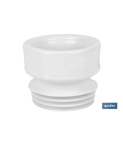 Manguito de Conexión Recto para Inodoro | Fabricado en EVA | Salida de Ø110 mm | Garantiza una Perfecta Durabilidad