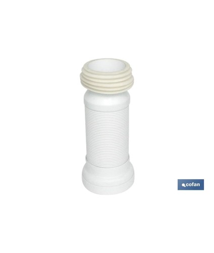 Manguito de Conexión | Extensible para Inodoro | Fabricado en Polipropileno | Salida de Ø110 - Ø120 mm