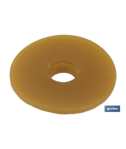 Goma Con Cuello | Medidas: Ø19,2 x Ø67 x 3,5 mm | Para Cierre del Descargador | Cisterna Baja