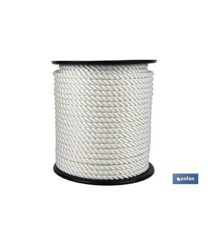 Carrete Cabo de Amarre | Fabricado 100 % de Multifilamentos de Poliéster | Varios colores y medidas a elegir