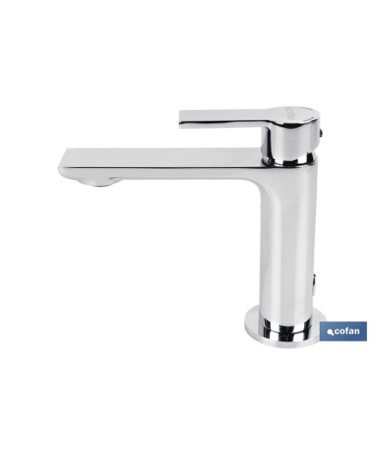 Grifo para Lavabo Monomando | Medida 25 mm | Modelo Matheson | Fabricado en Latón con un Acabado en Cromado
