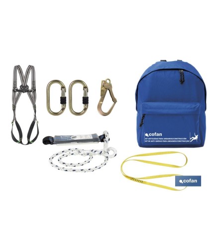 Kit anticaídas | Especial para construcción | Máxima protección y seguridad