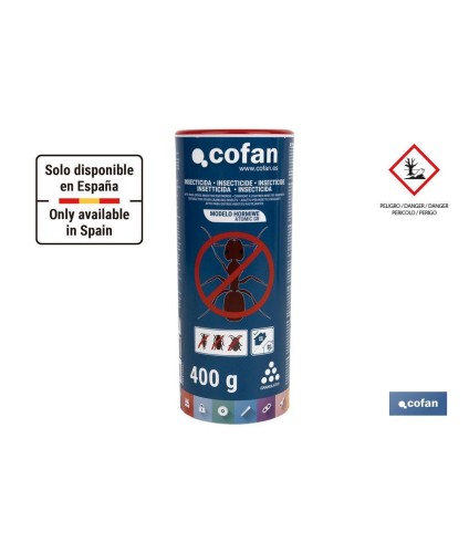 Insecticida para Hormigas | Micro granulado | Bote de 400 g