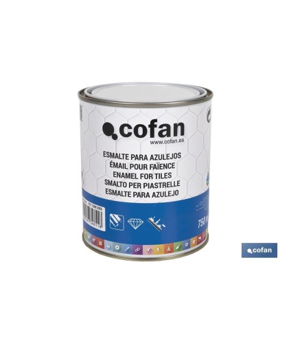 Esmalte al Agua para Pintar Azulejos | Bote 750 ml