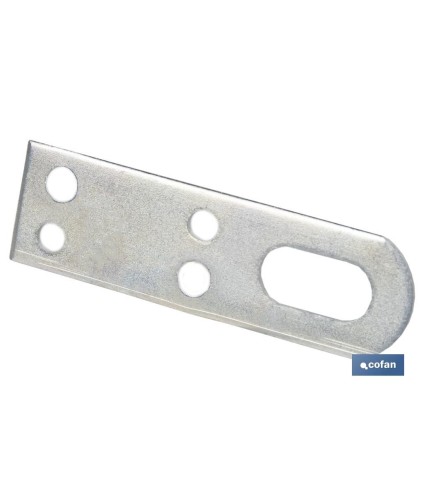 Colgador para Sujetar Objetos | Medidas: 15 x 50 mm | Acero Zincado
