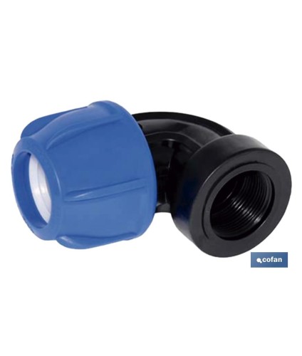 Codo 90° Rosca Hembra | Diferentes medidas de Diámetro