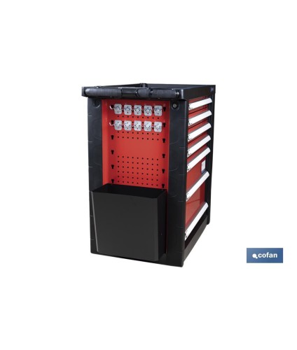 Cubo de Desperdicios para Carro de Herramientas Modelo Security