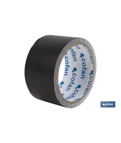 Cinta Adhesiva de Aluminio 30 Micras| Color Negro | Medida: 50 mm x 10 m
