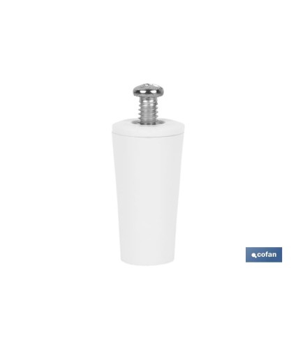 Tope para persianas en PVC | Medida 40 mm | Incluye tornillo métrica 6 | Disponible en varios colores
