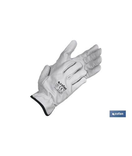 Guantes de piel de vacuno | Calidad estándar | Seguros y cómodos | Resistentes y duraderos