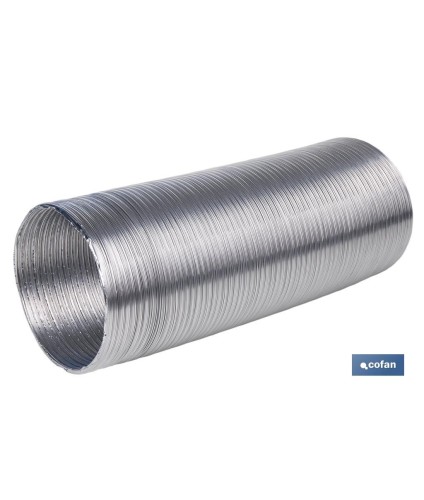 Tubo Flexible Semirrígido en Aluminio | Diferentes medidas de diámetro y longitud