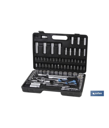 Maletín herramientas 94 pcs