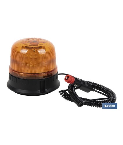 Luz Estacionaria destellante Led Naranja Clase 1 | ECE R65 | Para soporte con imán o tornillo de 12/24 V | Clasificación de Pro