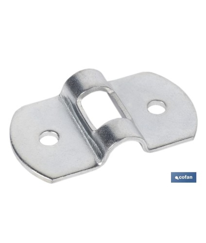 Chapa de Acero Galvanizado | Medida: 25 mm x 6 mm