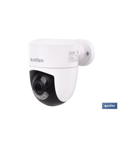 Cámara de seguridad inteligente con WiFi | Con control remoto, audio bidireccional y amplio ángulo de visión