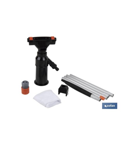 Aspirador de piscina con pértiga de 120 cm | Ideal para una limpieza impecable