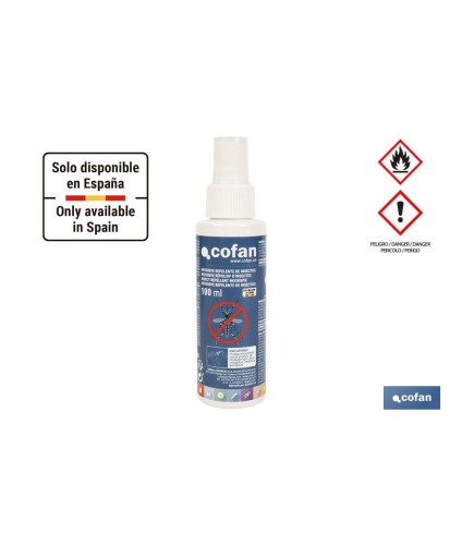 Repelente de insectos | Protección duradera contra mosquitos y otros insectos | Uso seguro para toda la familia | Capacidad: 10