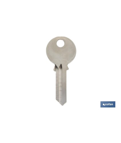 Llave en bruto para candado antipalanca Quality Plus Cofan 70-90 mm