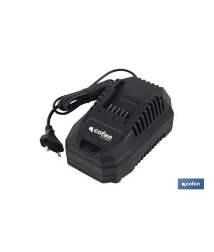 Cargador de batería de alta eficiencia: 20 V 4,5 A | Compatibilidad con sistema 1 For All | Tecnología de carga inteligente
