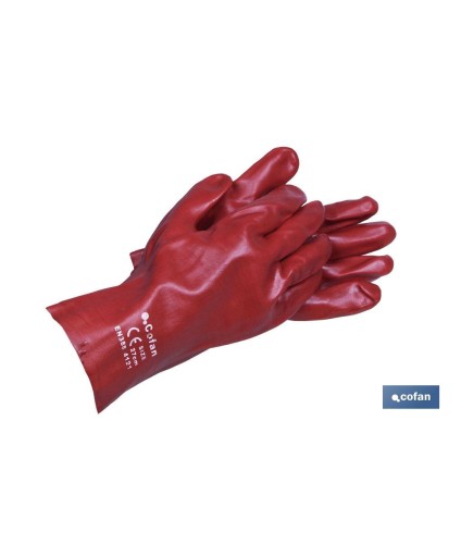 Guantes de PVC estanco | Protegen y cuidan la piel | Ideales para tareas de limpieza