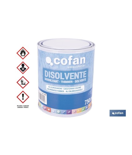 Disolvente clorocaucho | Diluyente para resinas acrílicas termoplásticas | Alta compatibilidad y brochabilidad | No afecta al b