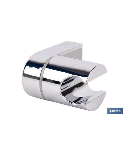 Soporte de ducha para pared | Material: ABS resistente | Soporte ajustable | Disponible en acabado cromado
