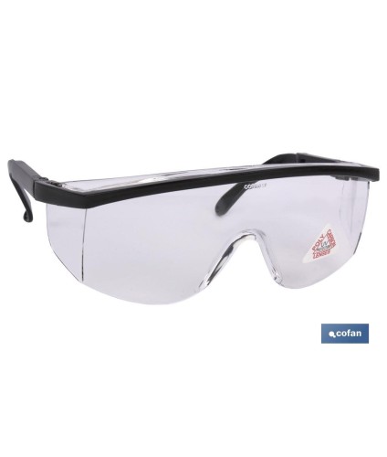 Gafas de Seguridad | Con lente clara | Modelo Estándar | EN 166:2001