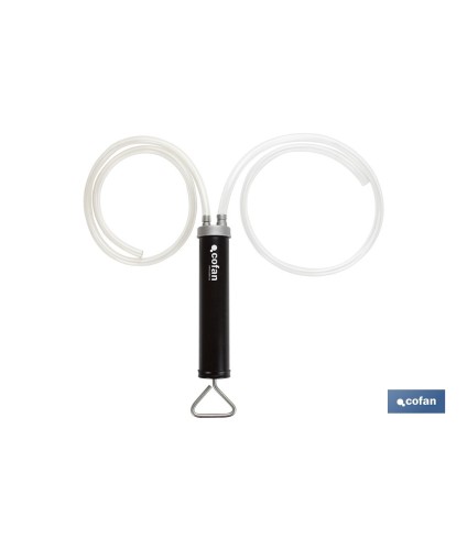 Bomba de transferencia manual | Capacidad: 500 ml | Acción dual | Cuerpo metálico