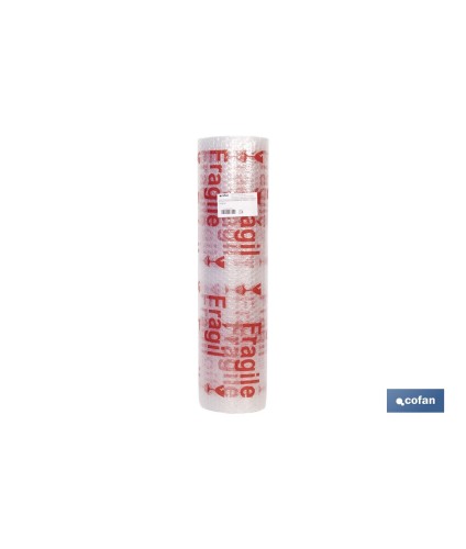 Rollo de plástico de burbuja | Ideal para mudanzas, embalajes y envíos | 40 g/m2 | Dos medidas diferentes| Protección para obje