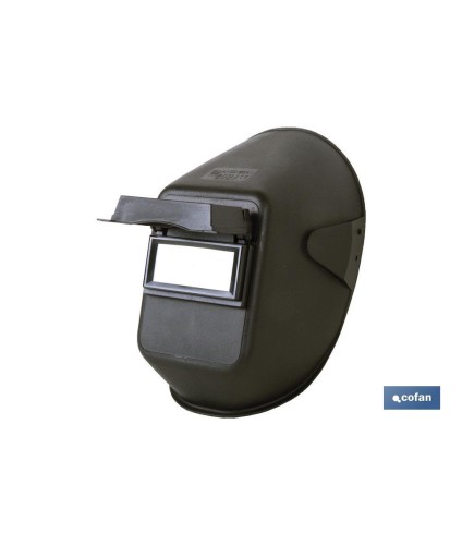 Máscara Casco de Soldadura | Ajustable | Tintado 11 | Con Cristales Blanco y Negro | EN 166/EN 175