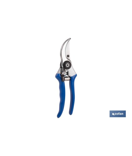 Tijeras de poda y recolección bypass | Cuchillas de acero SK5 | Mango ergonómico en PVC | Corte limpio y preciso | Uso profesio