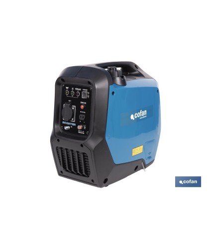 REACONDICIONADO - Generador inverter de gasolina de 79,7 cc | Motor de 4 tiempos OHV | Generador inverter portátil | Máxima pot
