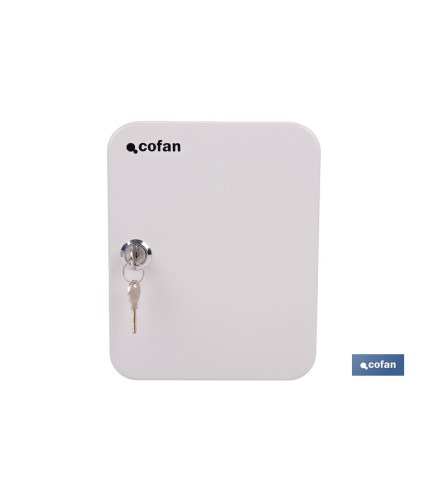 Armario metálico para llaves con cerradura | Incluye 2 llaves y kit de fijación | Disponible para 20, 40, 60 y 80 llaves