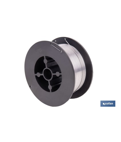 Hilo autoprotegido para soldadura MIG | Alambre de 0,9 mm compatible con soldador inverter Cofan | Disponibles en bobinas de 45
