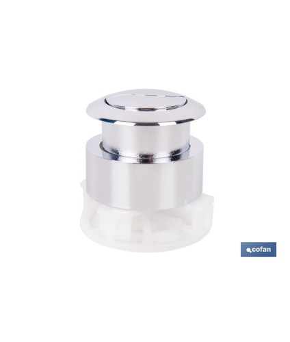 Pulsador de doble descarga para inodoro | Sistema Dual Flush y ahorro de agua | Compatible con descargador modelo Tambre