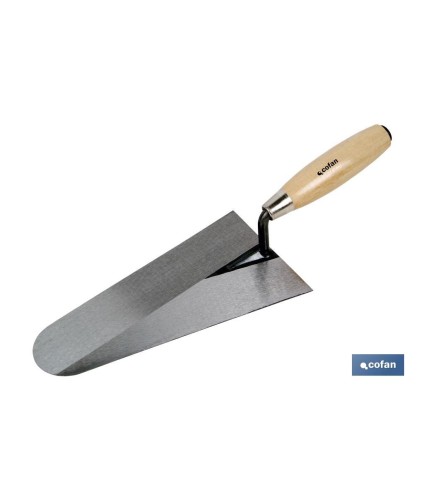Paleta forjada modelo Portugal | Varias medidas de longitud | Para la construcción | Mango de madera