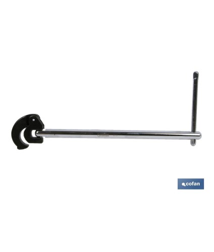Llave de Lavabo ajustable |  Para fijar tuercas de unión debajo del Fregadero | Apertura máxima M-32