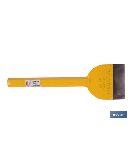 Cincel ancho para ladrillos | Sin mango protector | Dos medidas disponibles | Fabricado en acero
