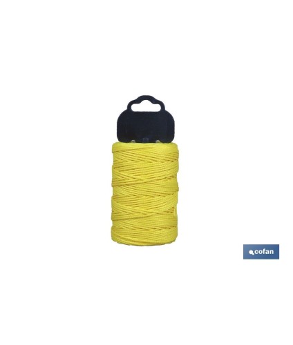 Trenza de Polipropileno / 8842 1,5 mm ø Amarillo (Blíster)