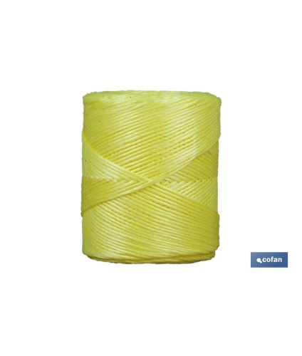 Hilo de Rafia Sintética Amarillo