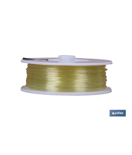 Hilo de Sedal Monofilamento de Nylon 100% Verde